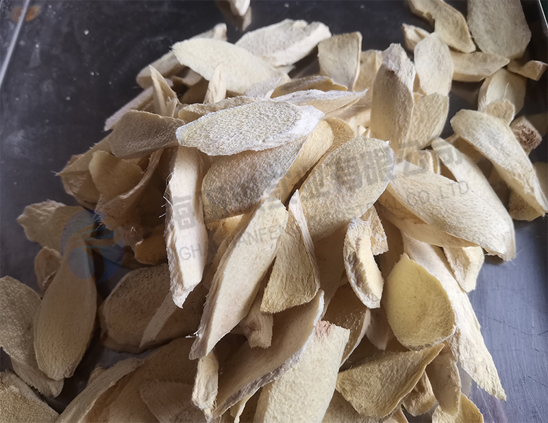 凍干生姜，食品真空冷凍干燥機應(yīng)用案例